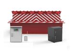 Anti Crash Hydraulic Road Blocker Airport Vehicle Control 3.7KW With A3 Steel