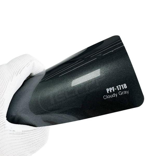 PPF-1718 Cloudy Gray Colour Ppf Car Protection 8mil Colour Change Paint