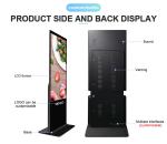 Qtenboard Lcd 49 55 Inch Indoor Vertical Totem Android Advertising Video Display
