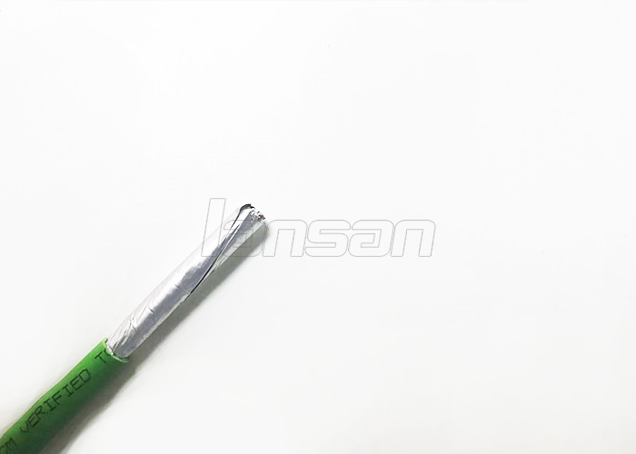 Lansan SFTP Cat7 Cable LSZH Jacket Network Pure Copper Wire 4 Pairs 305 M/ Roll