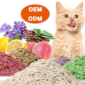 Wholesale Eco-Friendly Tofu Cat Litter Ultimate Choice For Clean And Odor-Free Home Fragrance Original Milk Length 3-15mm from china suppliers