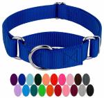 Martingale Soft Nylon Dog Collar Comfortable Skin Friendly With Quick Snap