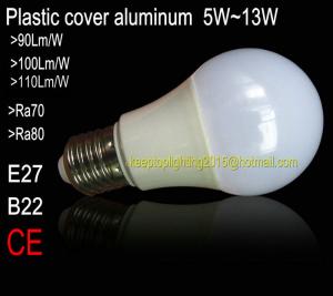 Wholesale led light bulbs,dimmable led lights,3W/5W/7w/9w/12w ,85-265v, ra70/80/90,E27,light bulbs from china suppliers