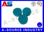 White / Blue / Red / Black Plastic PP 13mm Flip Off Cap Of Pharma Vials Engraved
