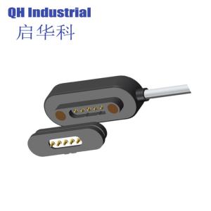 Wholesale 5Pin Argentina Keyboard Connector Magnetic Dc Power Charger Connector Magnetic Pogo Pin Usb Connector from china suppliers