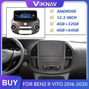 Wholesale Double Din ABS Mercedes Benz Radio Stereo For Vito 2016 To 2020 from china suppliers