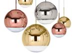 110V DGY004 160 Degree Beam Angle Colorful Single Glass Pendant Chandelier