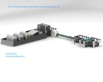 4blades 450M/Min Toilet Paper Rewinding Machine