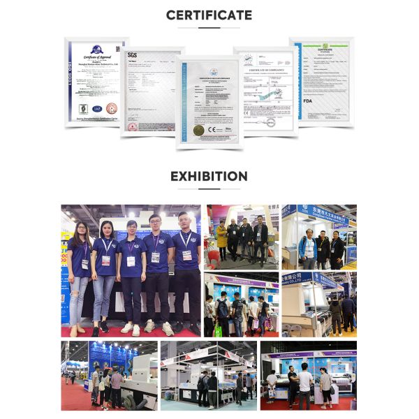 cnc fabric cutting machines Laser Co2 150 W multifunction fabric double head laser Cutting Machine 1610/1812