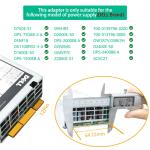 17 ATX PCI-E 6Pin 12V Connector Power Converter Breakout Board for 750W 1100W