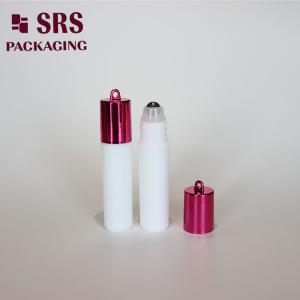 Wholesale injection white plastic bottle with metalized plastic cap for liquid medicine roll on bottle 5 ml from china suppliers