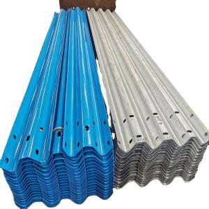Wholesale Hot Dipped Galvanized Road Safety W Beam Highway Guardrail Steel Barrier for Roadway from china suppliers