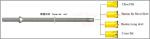 Hammer Drilling Tools Tapered Steel Drill Rod 7 11 12 Degree 600 - 8000mm