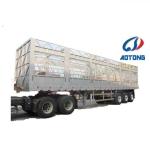 Max Payload 50000KG 3 Axle Bar Fence Cargo Semi Trailer for Livestock Transporta