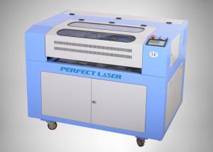 Wholesale Mini CNC Cutting Co2 Laser Engraving Machine Blue White 600 * 400 from china suppliers