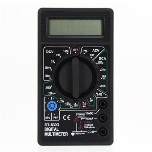 Wholesale Mini Digital Multimeter with Buzzer Voltage Ampere Meter Test Probe DC AC LCD from china suppliers