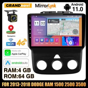 Wholesale 9 Android 11 Car Radio Stereo GPS Navi For 2013-2018 Dodge Ram 1500 2500 3500 from china suppliers