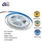 Customized 12v24v 8mm 120leds Pink Die-Cutting Board SMD2835 Led Strip Light