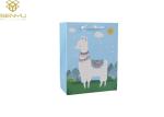 Eco Friendly 1500gsm Gift Box Packaging Green Paper Bags Ribbon Handle