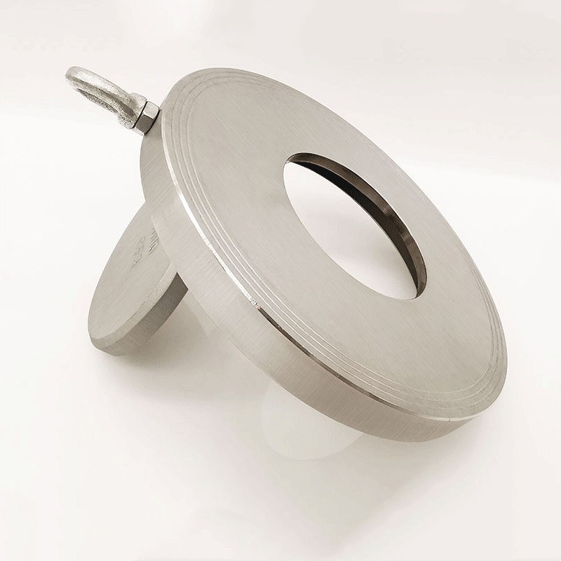 304 Stainless Steel Thin Type Check Valve Disc Type for Clamping One-Way