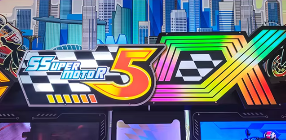 Coin Operated Game Racing Car Machine Motor Arcade Games 5DX Motorcycles