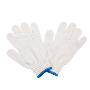 Wholesale Construction Must-Have White Cotton Knitted Gloves for Mechanics Durable and Comfortable from china suppliers