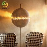 Nordic Art Spherical Modern Floor Light Simple Creative Living Room Model Room
