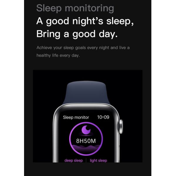 Rechargeable 2021 Hot Selling T500+Pro Series 6 Hiwatch Smart Watch With Rotate Button PK T500+ T500+ Plus W13 W26 HW12