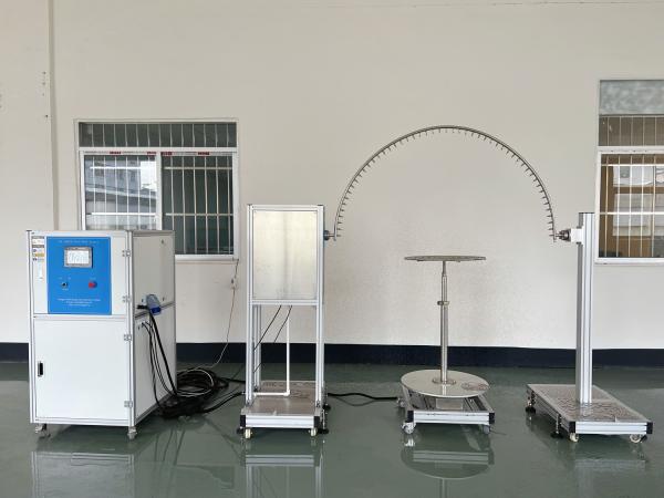 IEC 60529 IPX3/IPX4 Oscillating Tube With Rotation Table Control System And