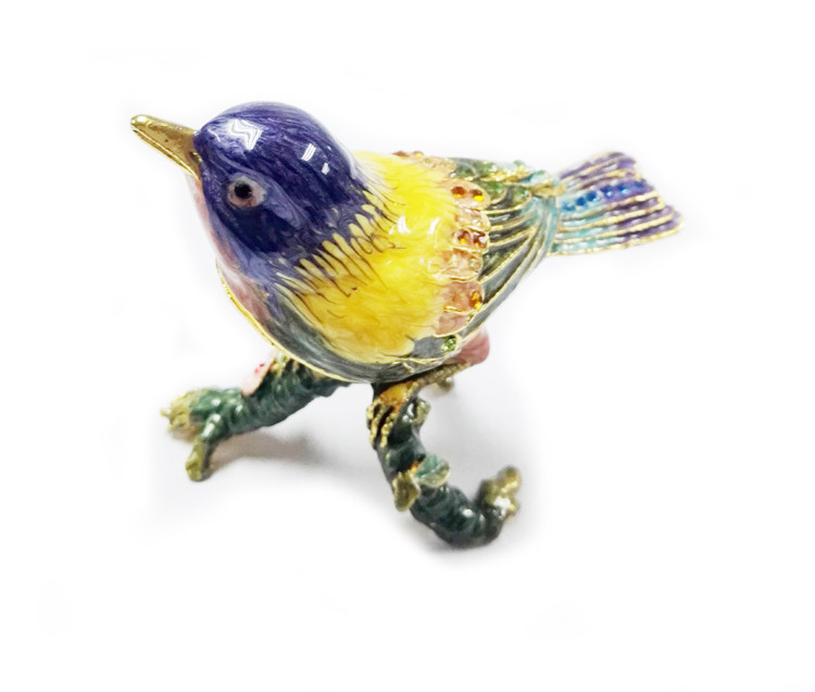 jewelry boxes for women small metal trinket box bird trinket jewelry box