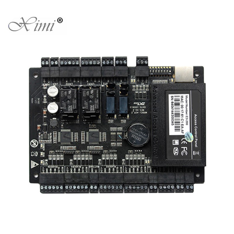 ZK TCP/IP 2 Doors 2 Ways Door Access Control Board Professional RFID Card Access Control System