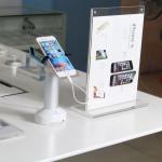 COMER Security display smart phone retail CE RoHS certificate with cable hiden