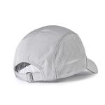 100% Polyester Summer Outdoor Casual Baseball Cap 58cm Breathable Grey Color