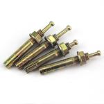 Yellow Zinc Heavy Duty Expansion Hit Anchor Bolt for 12mm Diameter and DIN