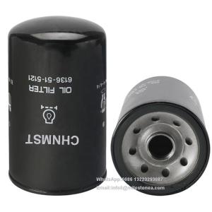 Wholesale Excavator engine Spin-on oil filter 6136-51-5121 LF3664 B7223 from china suppliers
