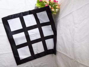 Wholesale 9 Panal Sublimation Blank Pillow Case 9 Panal Sublimation Blank Cushion Cover from china suppliers
