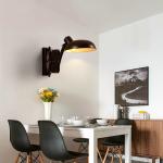 American Retractable Wall Lamp Retro Industrial Kitchen Living Room Swing Arm