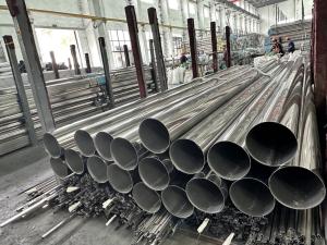 Wholesale Pickling 4 Inch Stainless Steel Pipe 40mm Welded Cold Drawn Natural Silver from china suppliers