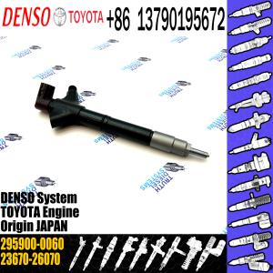 Wholesale Hot Sale Diesel Injector 295900-0060 295900-0180 For Toyota Fuel Injector 23670-26070 23670-29115 from china suppliers