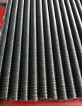 Din975 Coarse Carbon Steel Threaded Rod , M20 M10 Full Threaded Rod Black Oxide