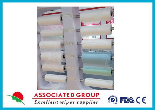 Multitudinous Spunlace Nonwoven Fabric , Lint Free non woven cotton fabric Anti