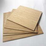 Chinese factory direct sale 1 Ply Laminated Bamboo Board 4'X8' Unfinished Sheets