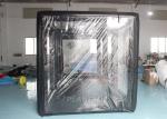 Black Frame PVC Tarpaulin Airtight Inflatable Showcase Tent