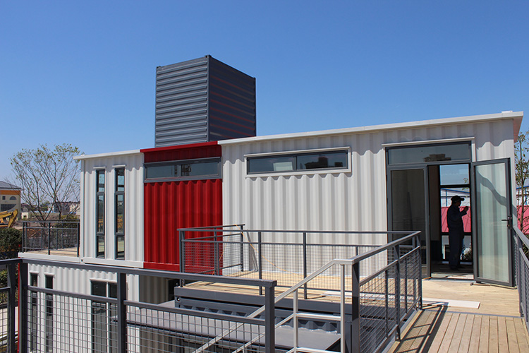 40ft Office Room Prefab Modular Shipping Container Homes