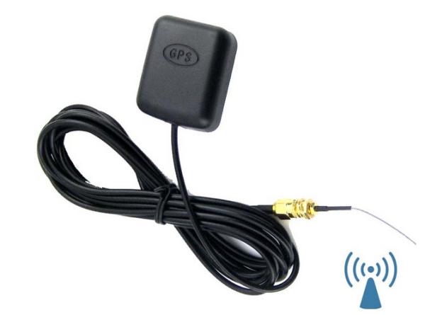 High Gain SMA Connector 1575 Navigation Active Car GPS Antenna / Receiving