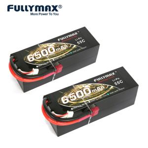 Wholesale 4S Lipo Battery 14.8v 55C 6500mAh Hobby Deans T Plug Rc Model Battery from china suppliers