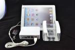COMER acrylic desk display security cable lock alarm for gsm cellphone retail