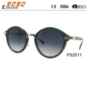 Wholesale New arrival and hot sale of plastic sunglasses,suitable for men and women from china suppliers