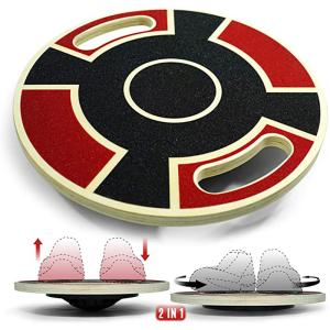 Wholesale Round Wooden Physical Therapy Core Trained Wobble Balance Board For Home Gyms Exercises from china suppliers