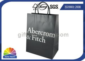 Wholesale Custom Brand Logo Printing Stylish Paper Carrier / Paper Shopping Bags With Handles from china suppliers